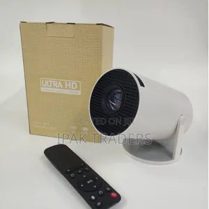 Pro Smart Portable Projector With a Rotatable Stand