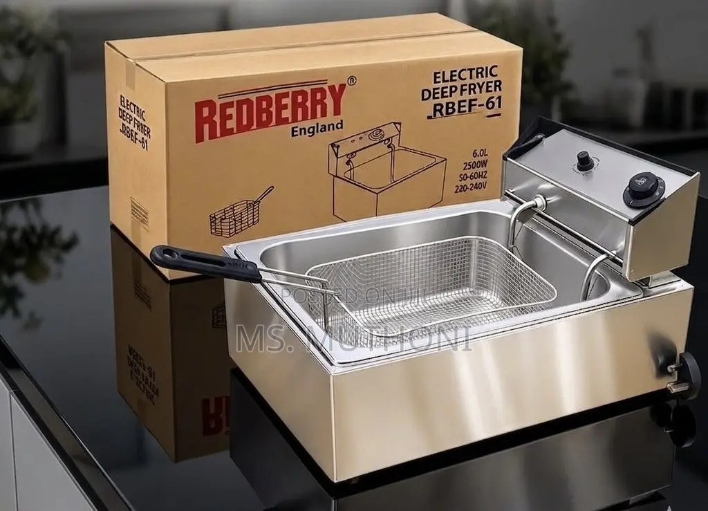 6 L Redberry Electric Deep Fryer