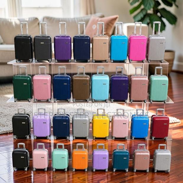 Scratch-Resistant Durable 3-in-1 Unbreakable Rubber Suitcase Bags - main view