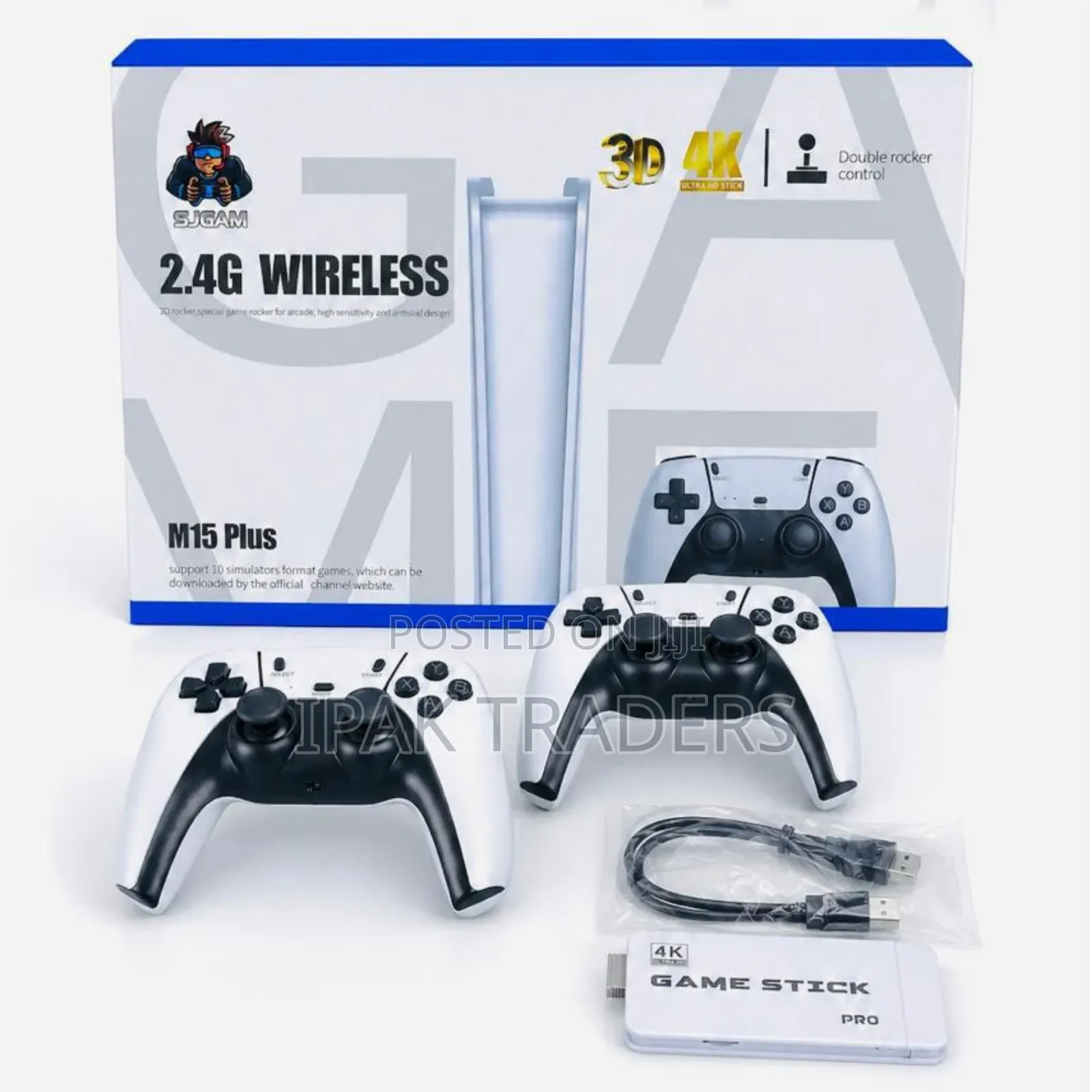 M15 Plus Game Stick Pro, a Plug-and-Play Retro Video Game Console