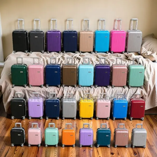 Scratch-Resistant Durable 3-in-1 Unbreakable Rubber Suitcase Bags