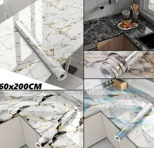 Kitchen Marble Contact Wallpapers