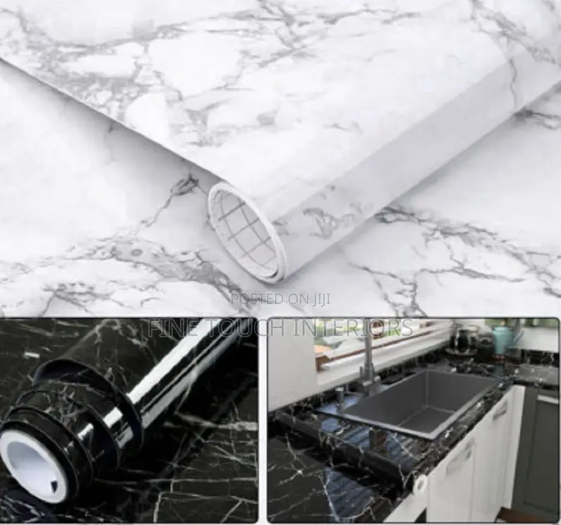Kitchen Marble Contact Wallpapers