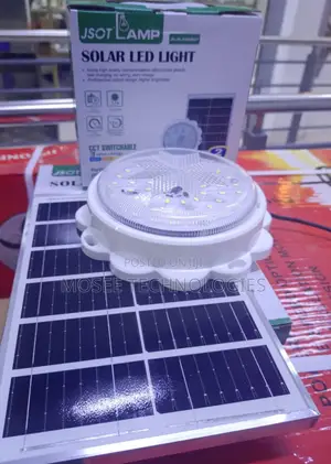 100W Rechargeable Solar Ceiling LED Light for Home & Business