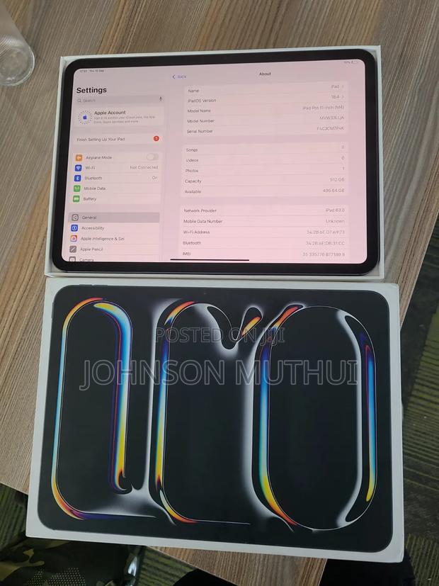 Apple iPad Pro 11 (2024) 512 GB Gray - thumbnail 2