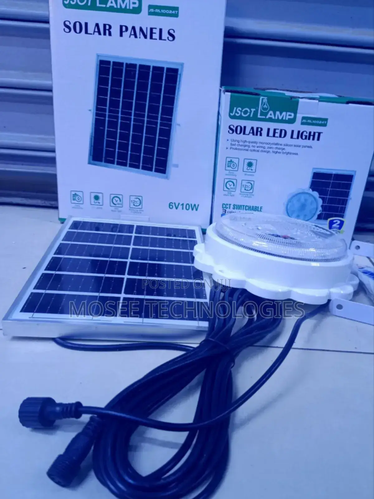 100W Solar Ceiling Lamp – Bright LED Lighting System