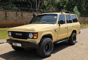 Toyota Land Cruiser Wagon 1981 Beige