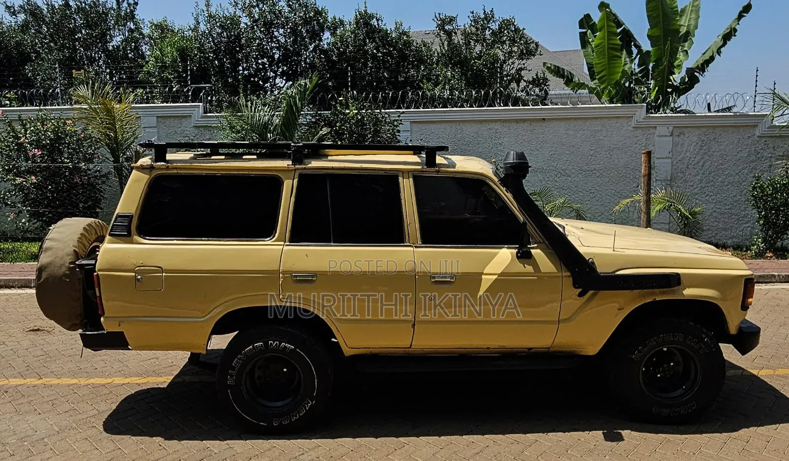Toyota Land Cruiser Wagon 1981 Beige