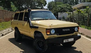 Toyota Land Cruiser Wagon 1981 Beige