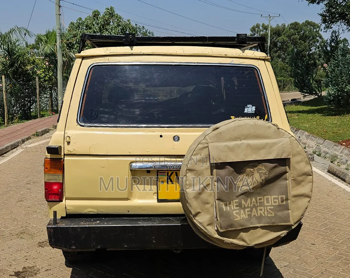 Toyota Land Cruiser Wagon 1981 Beige