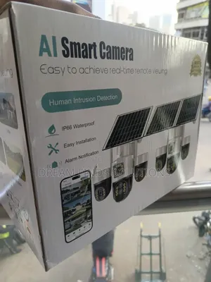 Wire-Free Power-Free – 3-Lens Smart Solar Outdoor CCTV