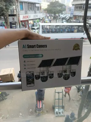Secure Your Property – Solar Powered 3-Lens PTZ Wireless CCTV