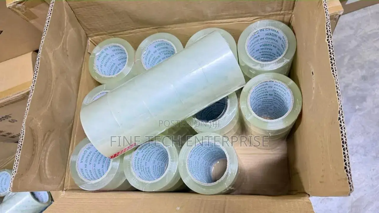 Clear Tapes 55 by 100m Has 60pcs
