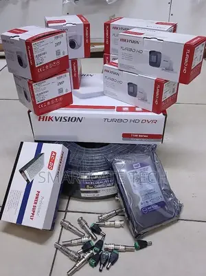 8 Cameras Hikvision Security System – 8 Channel DVR Complete Set