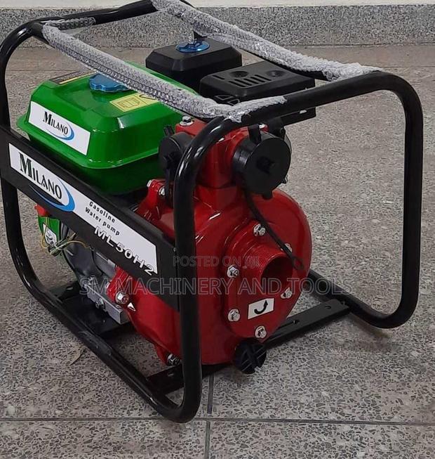 Milano Italia Water Pump HIGH PRESSURE 2 Inches 7.5hp Engine