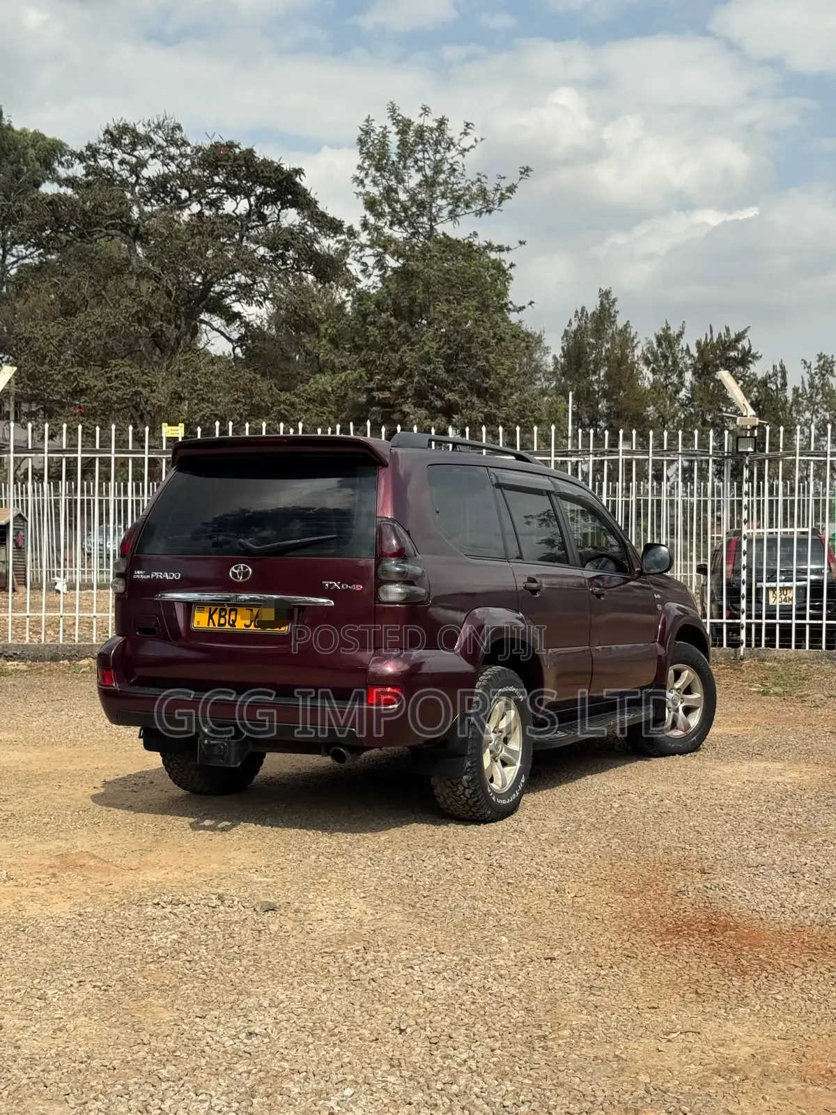 Toyota Land Cruiser Prado 3.0 D-4D 5dr 2004 Maroon