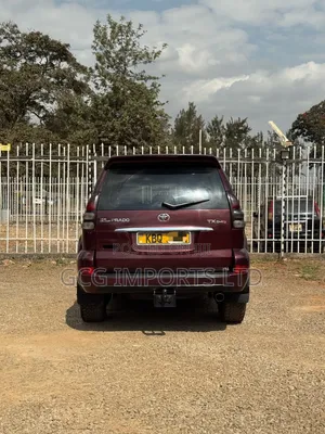 Toyota Land Cruiser Prado 3.0 D-4D 5dr 2004 Maroon