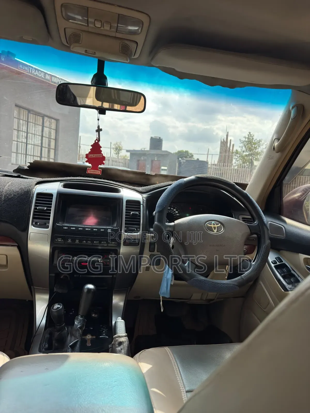 Toyota Land Cruiser Prado 3.0 D-4D 5dr 2004 Maroon