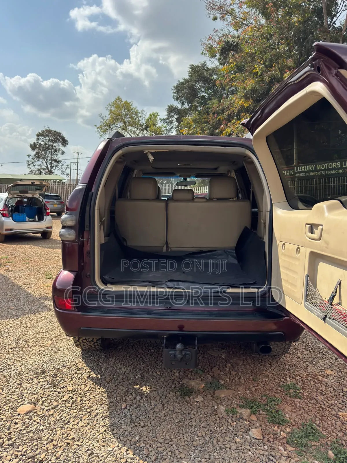 Toyota Land Cruiser Prado 3.0 D-4D 5dr 2004 Maroon
