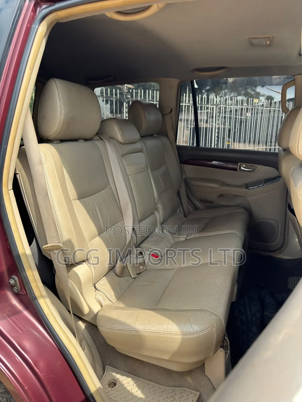 Toyota Land Cruiser Prado 3.0 D-4D 5dr 2004 Maroon