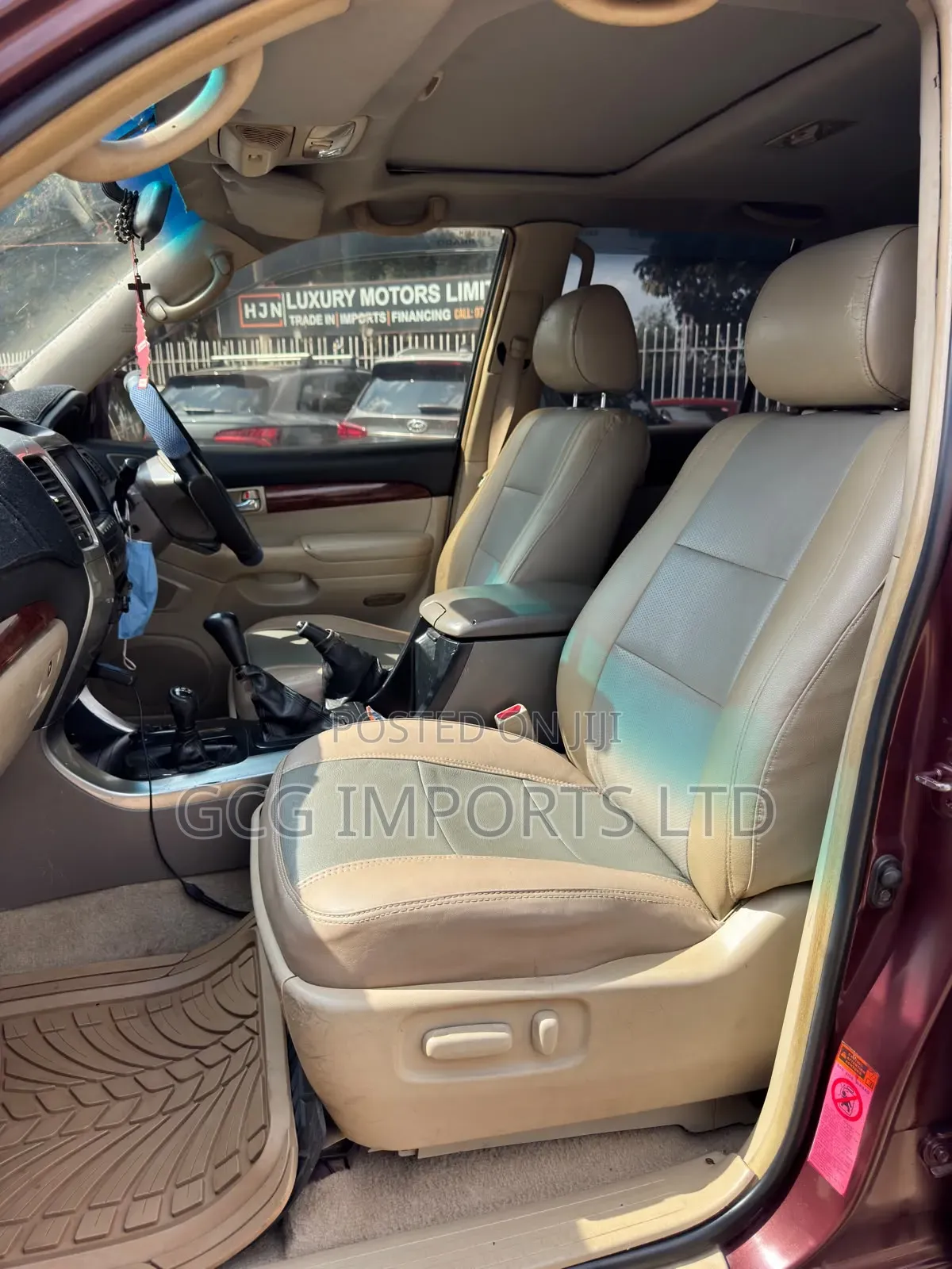 Toyota Land Cruiser Prado 3.0 D-4D 5dr 2004 Maroon
