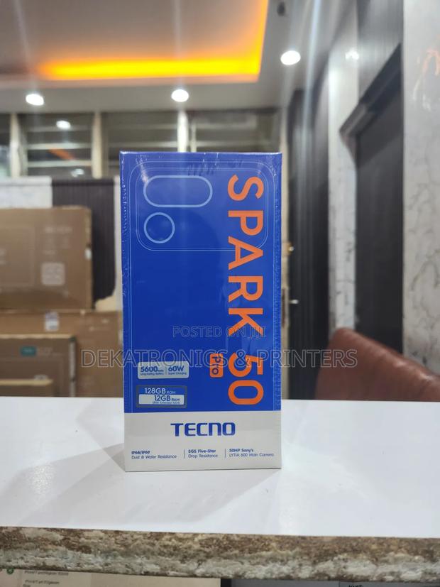 New Tecno Spark 50 Pro 256 GB Gray