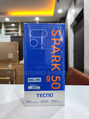 New Tecno Spark 50 Pro 256 GB Gray