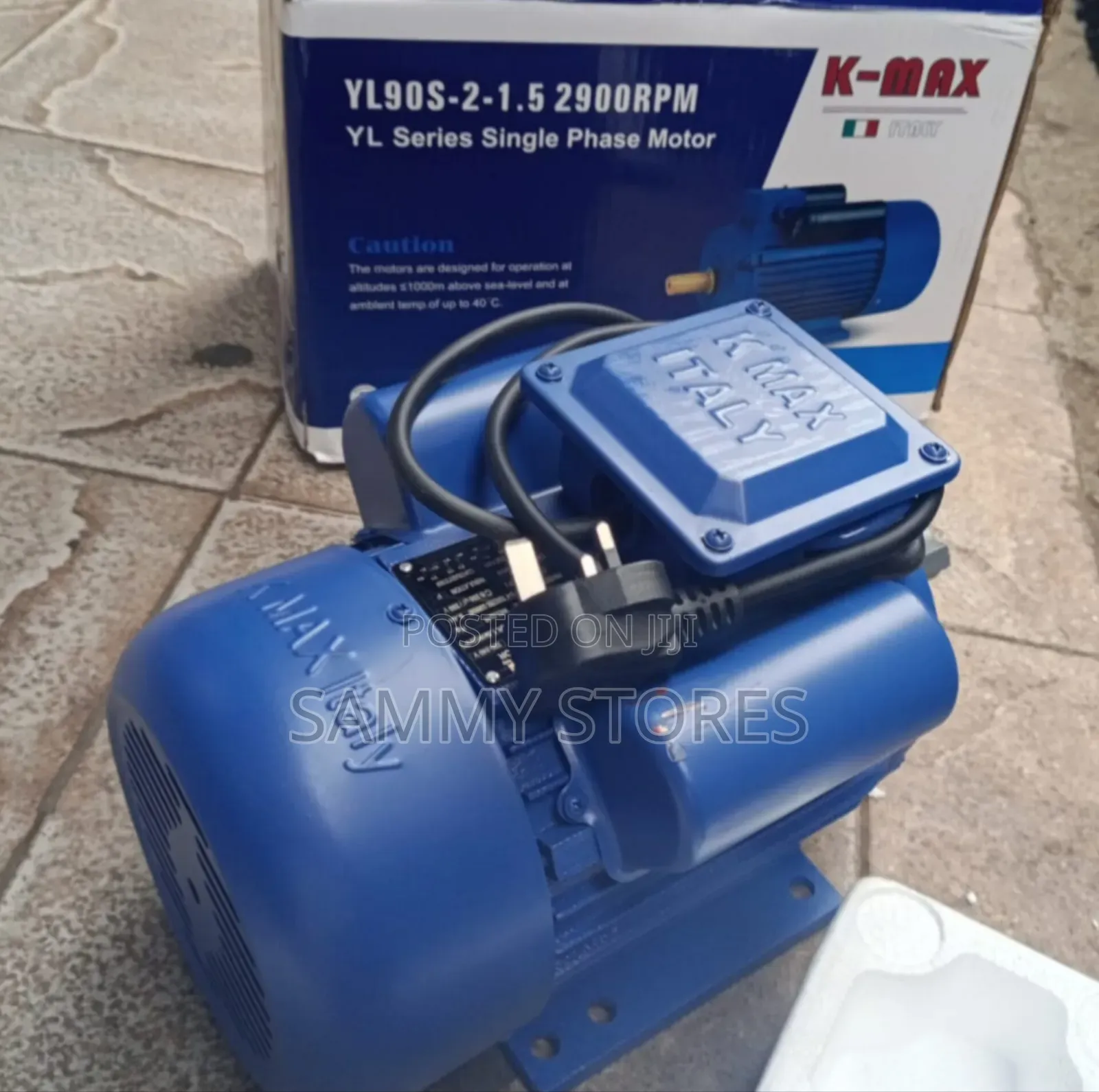 Kmax 2HP Industrial Motor – Dual Speed