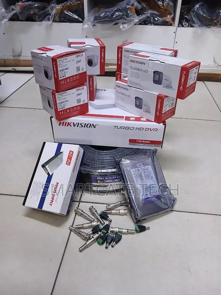 Hikvision 8 Camera Surveillance System – Complete CCTV Security Kit