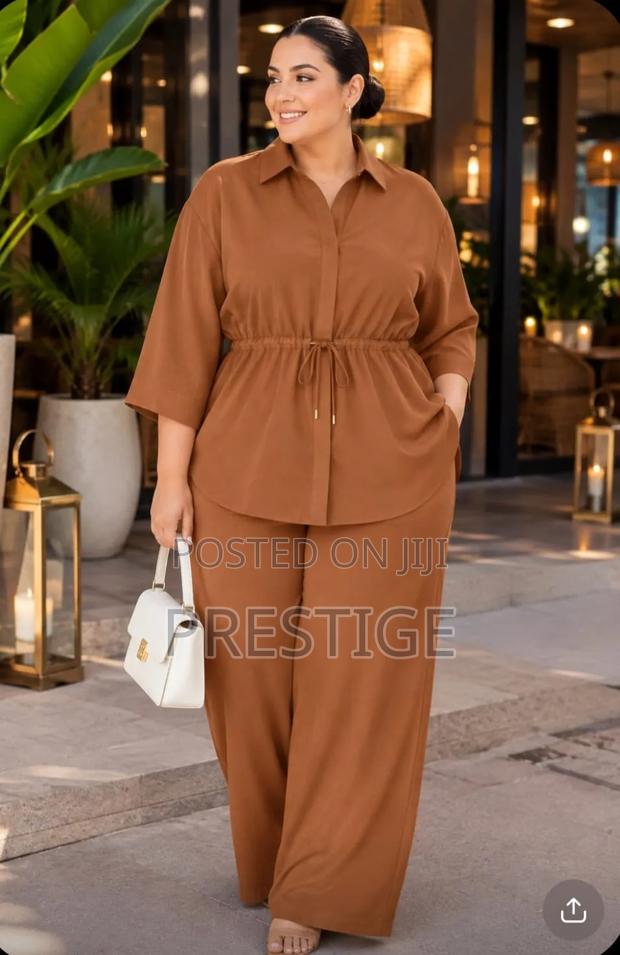 Linen Ladies Two Piece