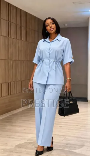 Linen Ladies Two Piece