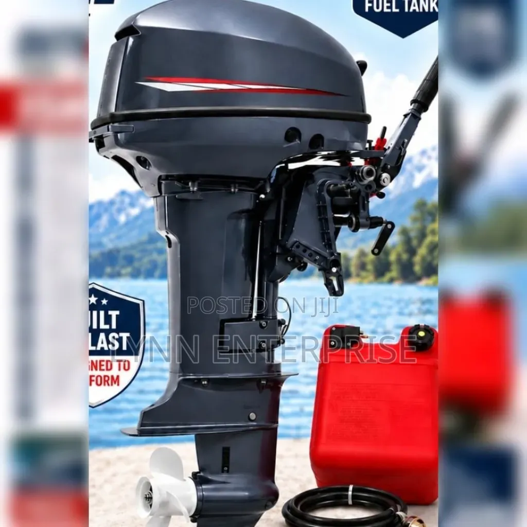 Outboard Engine 15 HP 2 Stroke Powerful Engine 24litres
