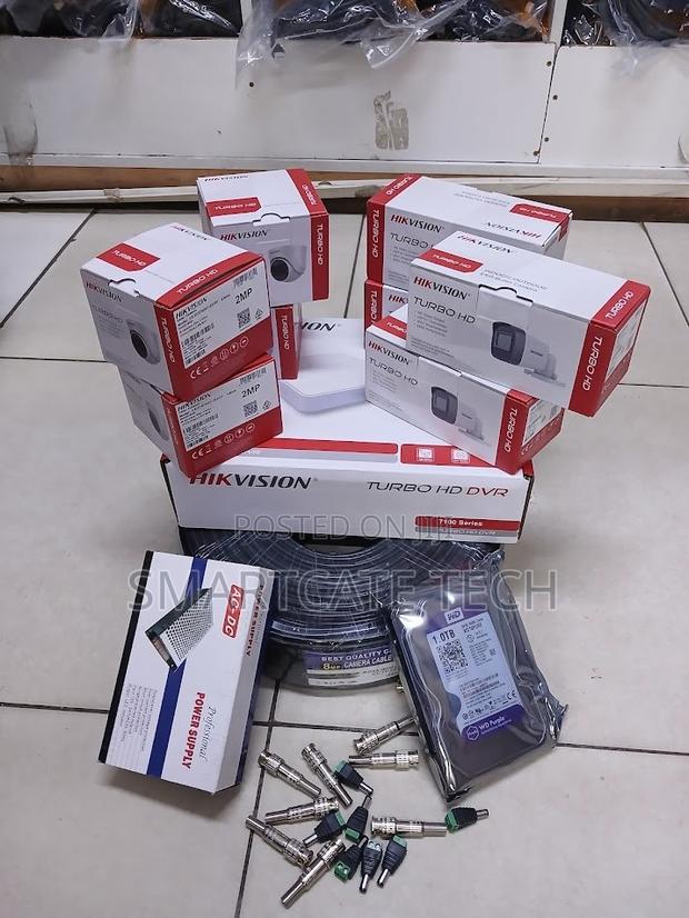 Hikvision 8 Camera CCTV Full Package – Complete HD Security System - main view