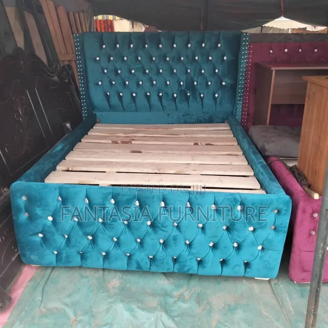 4 by 6, 5 by 6 and 6 by 6 Teal Bed
