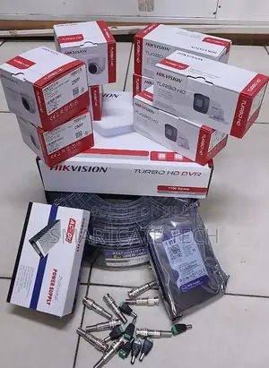 Hikvision 8 Cameras CCTV System – Complete DVR Security Kit