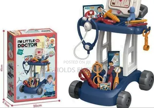 45cm X 30cm X 8.5cm - I'm a Little Doctor Kids Play Stationary Set