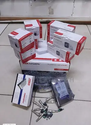 Hikvision 8 Camera DVR Kit – Complete Home Business CCTV System