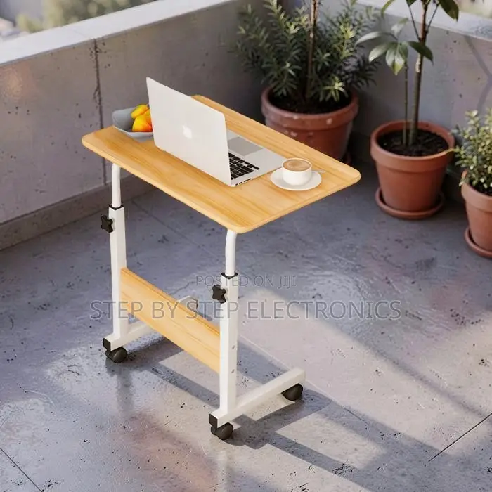 Strong Build Sleek Height Adjustable Multipurpose Laptop Table