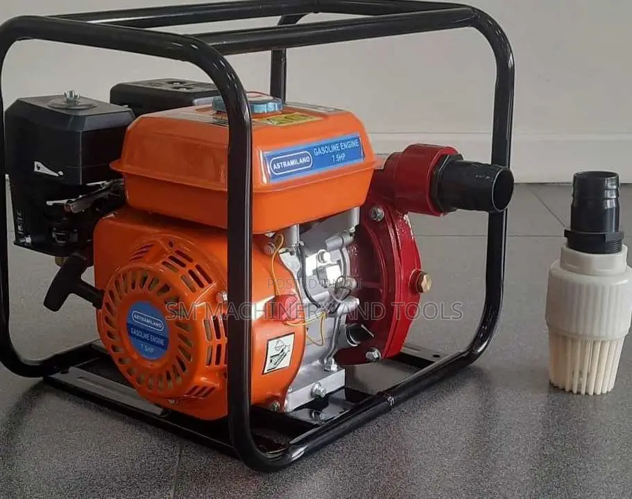 Astramilano CAST IRON HIGH PRESSURE Water Pump 2 Inches 8hp Engine