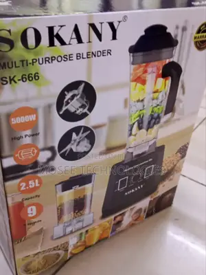 Sokany Professional Commercial Blender 4500W