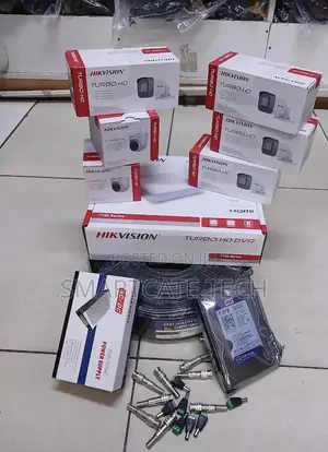 Hikvision 8CH CCTV Camera Package – 8 Cameras + DVR Full Set