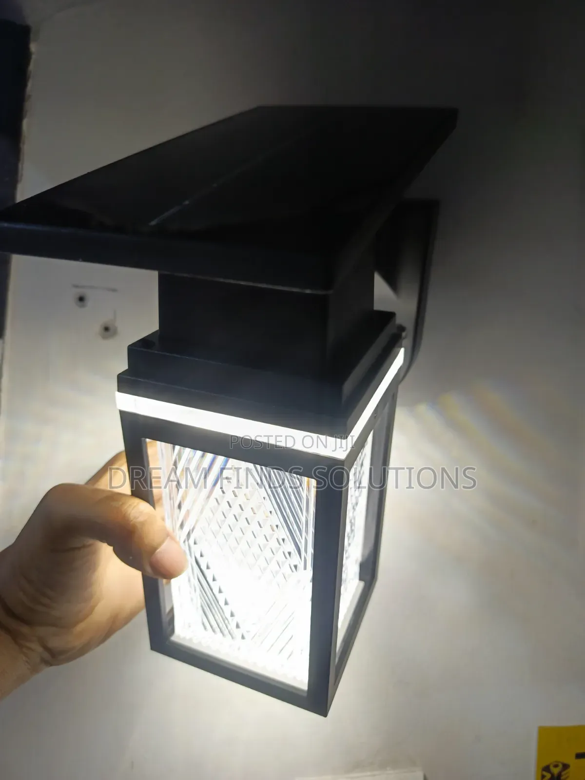 Eco-Bright Outdoor Solar Wall Light