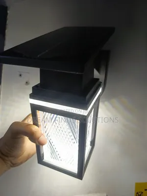 Eco-Bright Outdoor Solar Wall Light