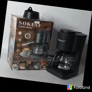 Sokany Sk-124 Coffee Brewing Machine – 650w | 750ml Capacity 