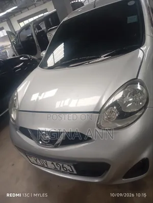 Nissan March 2018 Silver