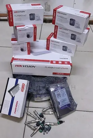 Hikvision 8 Channel CCTV Full Package – Complete Camera Security Set