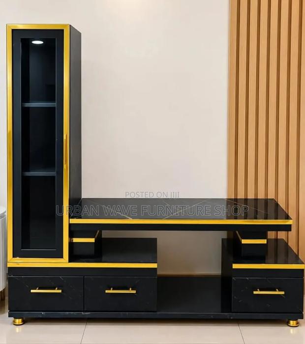 L Shaped TV Stand - thumbnail 2