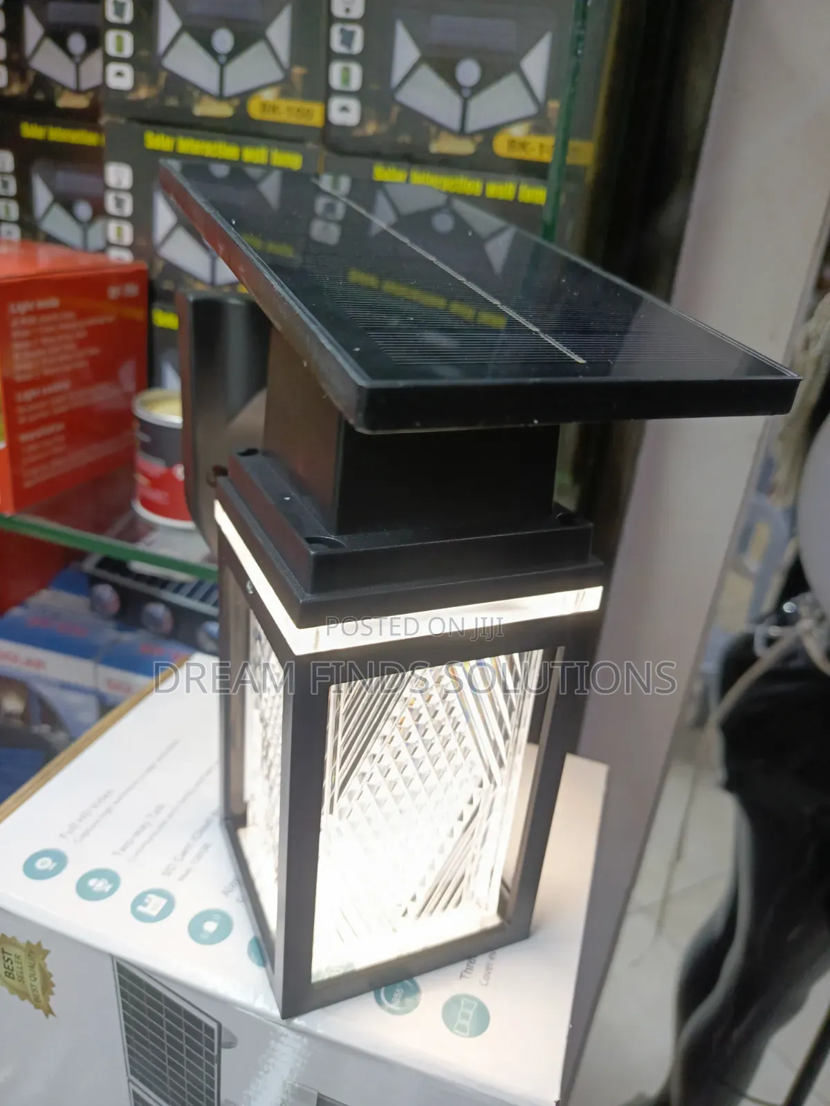 Instant Curb Appeal Solar Wall Light