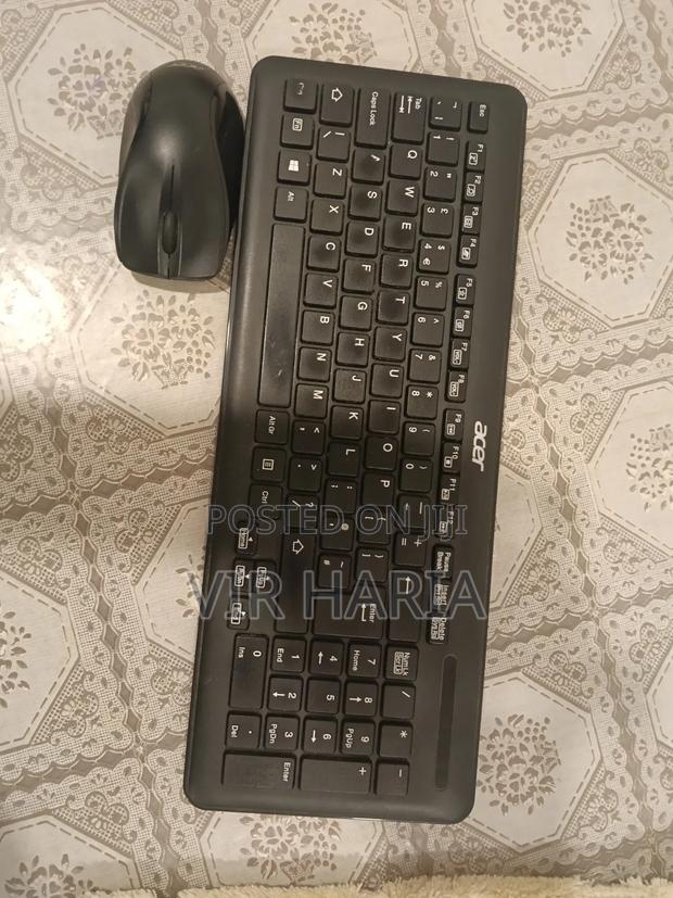 Acer Wireless Keyboard Mouse Combo (Full Size, Black) – Like New
