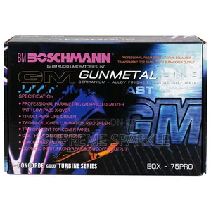 Boschmann Eqx-75pro Professional 7-Band Parametric Equaliser.Car Audio
